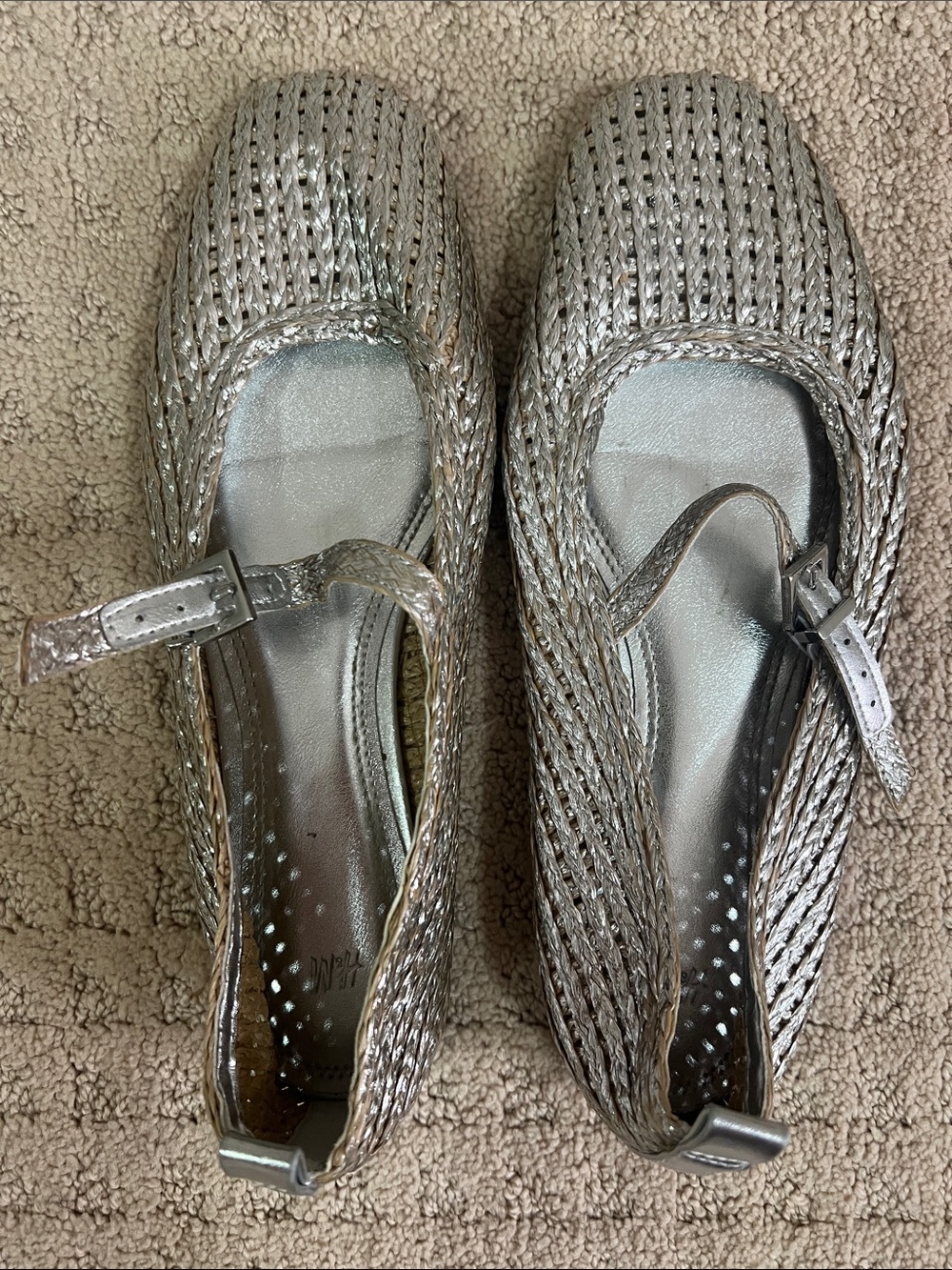 H&M ballet strap flats